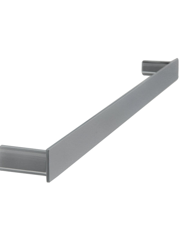 The Gabe 800mm Single Towel Rail - Brushed Nickel