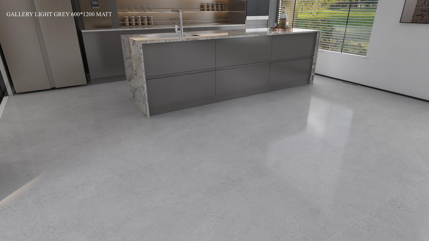 GALLERY MATT - LIGHT GREY 600 * 1200