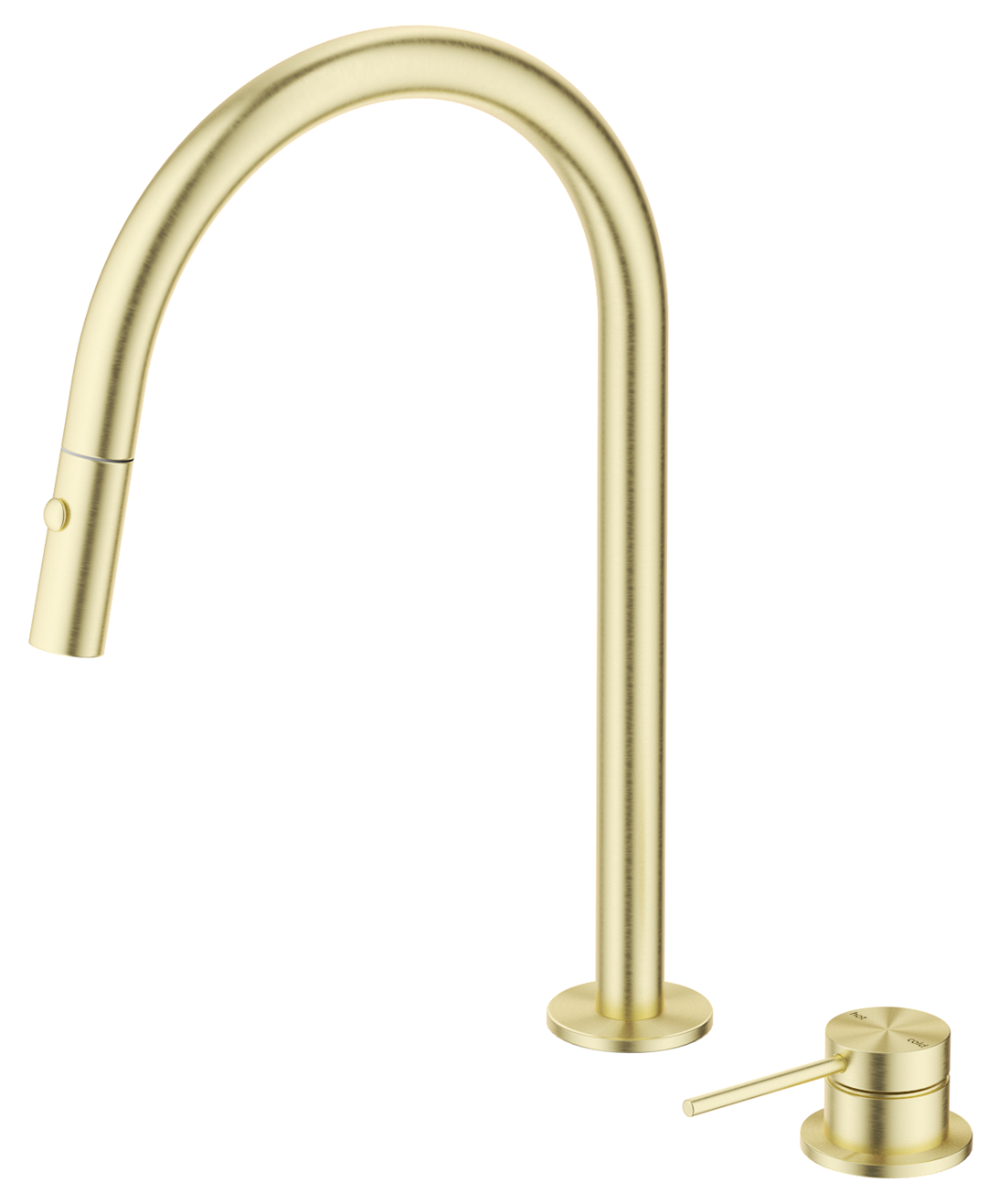Mica Pull-Out Hob Mixer Set French Gold