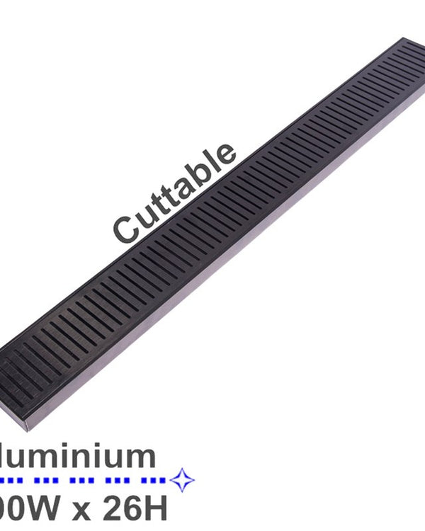 100x100x26mm Black Floor Grate
