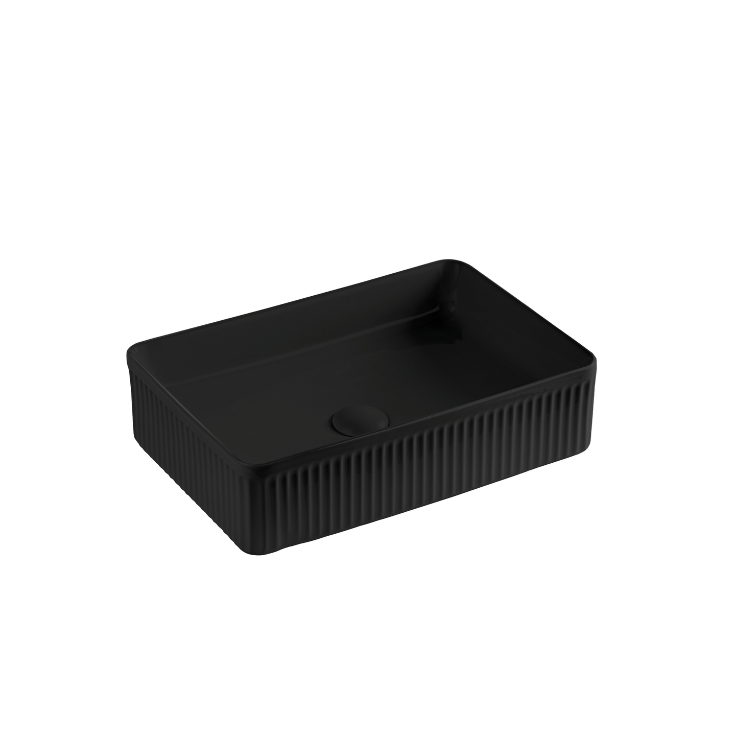 Crete Flueted Fine Ceramic Above Counter Basin LK-CFA