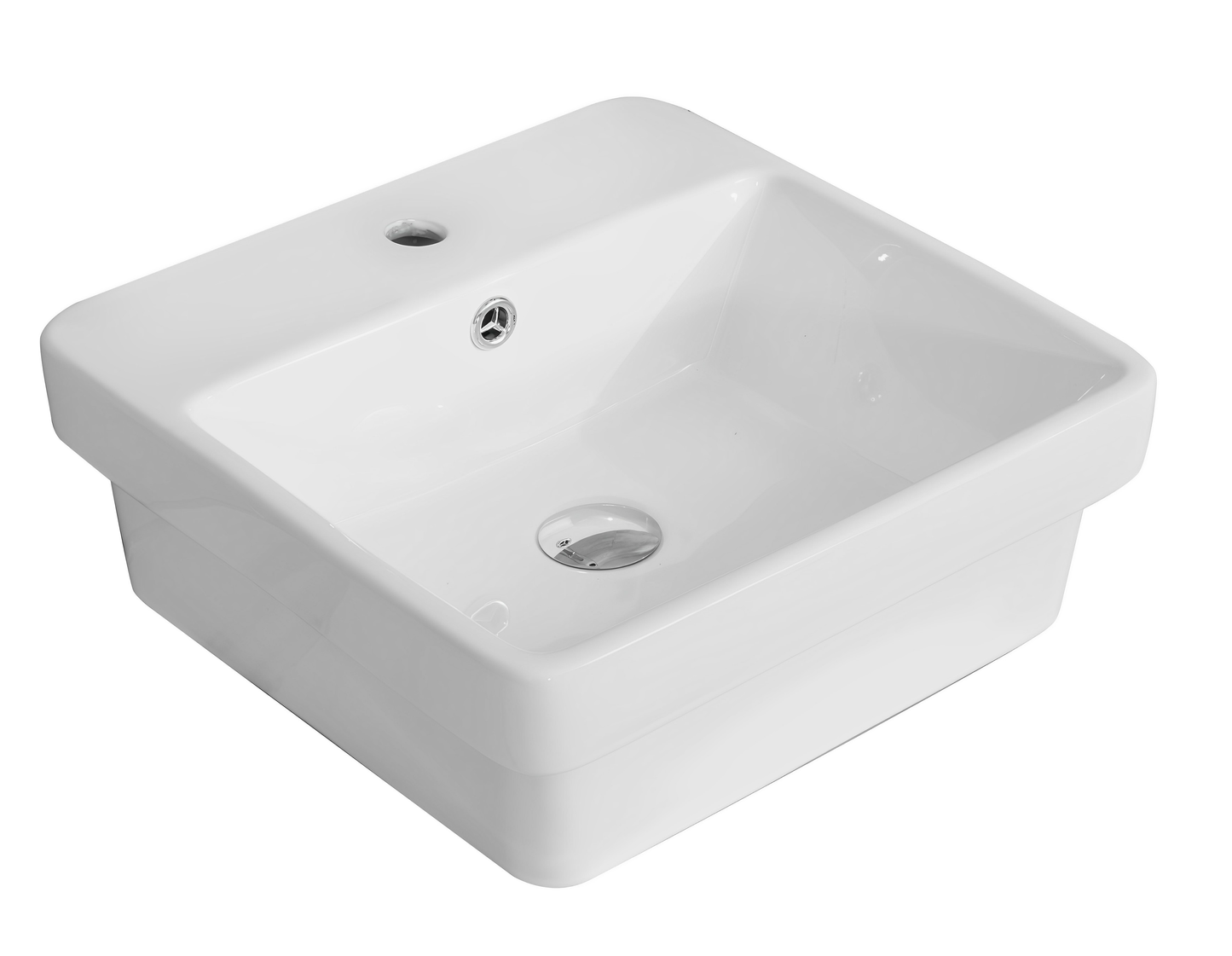 Kliff Fine Ceramic Insert Basin with Tap Hole LK-KIS410/500