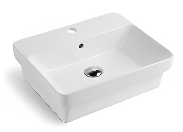 Kliff Fine Ceramic Insert Basin with Tap Hole LK-KIS410/500