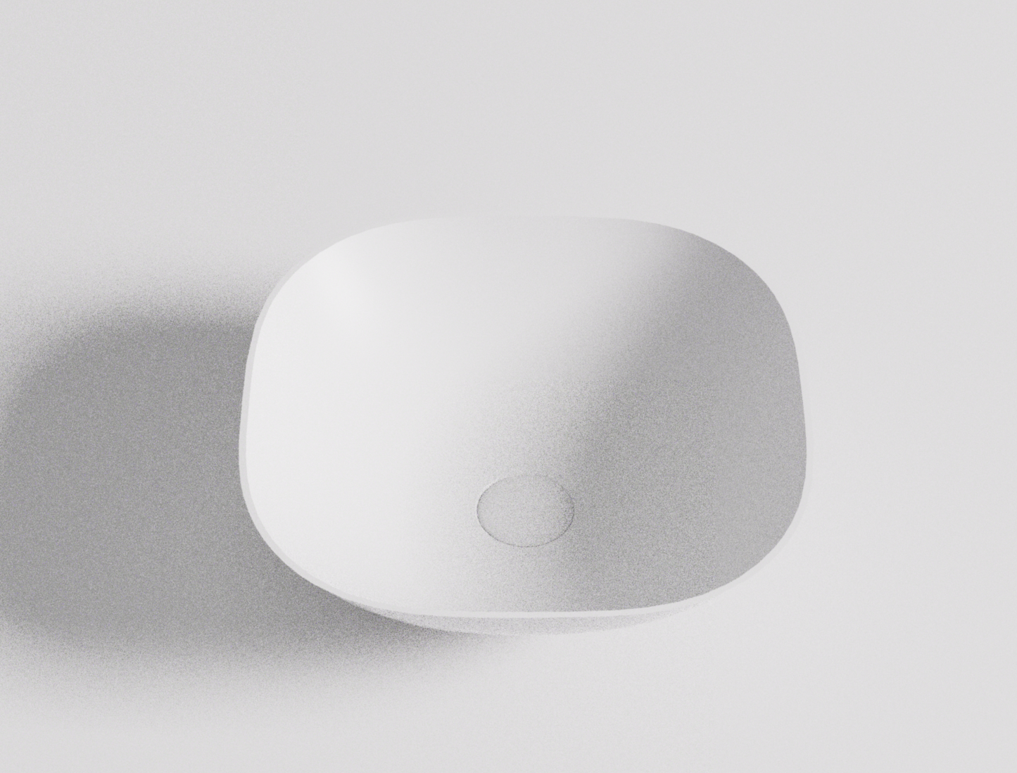 Perry Solid Surface Stone Above Counter Basin