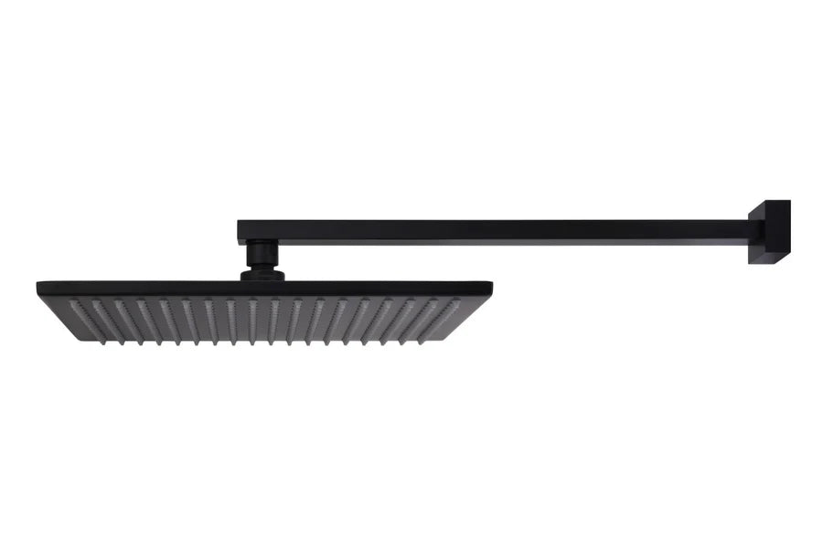 Square Wall Shower 300mm rose, 400mm arm