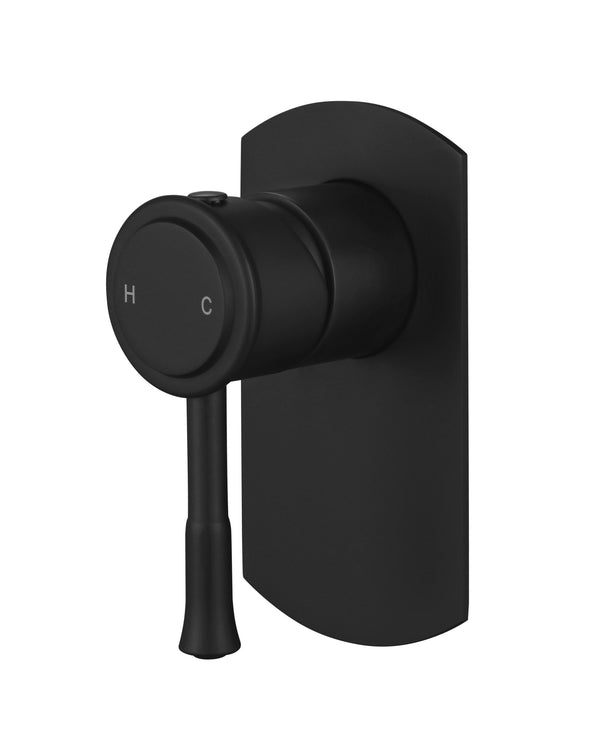 Montpellier Shower Mixer - Matte Black