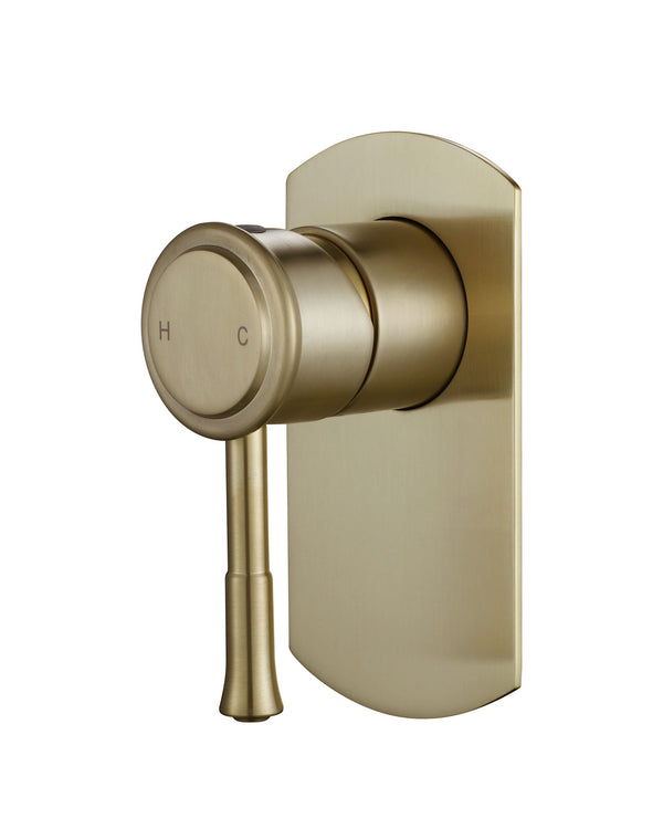Montpellier Shower Mixer - Brushed Bronze