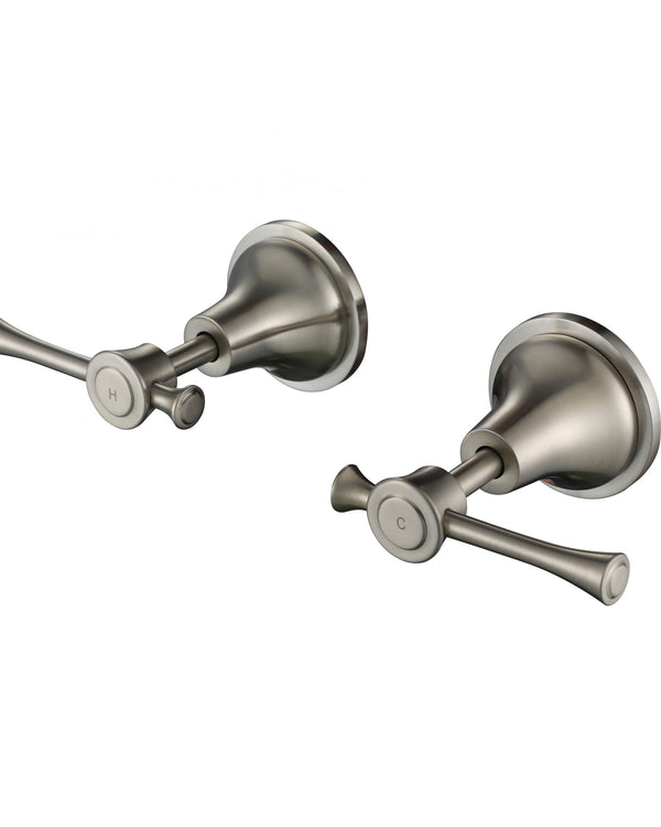 Montpellier Wall Tops - Brushed Nickel