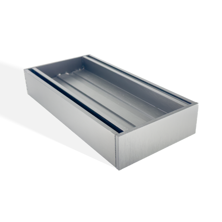 100x100x35mm Gunmetal Ezy Flow Tile Insert Grate