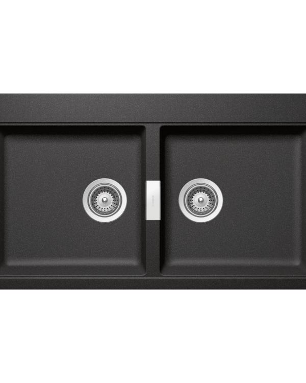 HORIZONT N200 STONE DOUBLE BOWL SINK