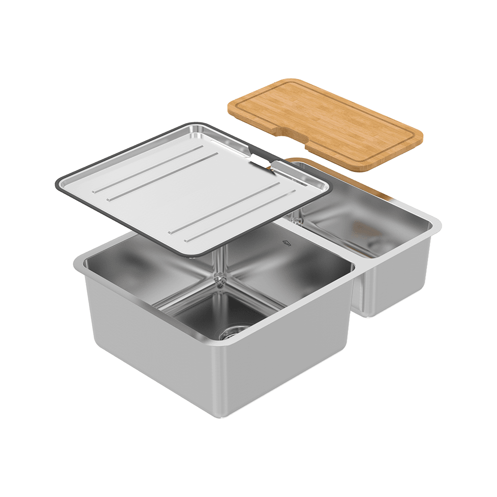 LAGO BOWL & 1/2 & D/TRAY & CUT BRD