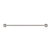 MECCA DOUBLE TOWEL RAIL 600MM BRUSHED NICKEL