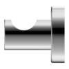 MECCA ROBE HOOK CHROME