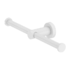 MECCA DOUBLE TOILET ROLL HOLDER MATTE WHITE