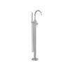 MECCA ROUND FREESTANDING MIXER WITH HAND SHOWER BRUSHED NICKEL