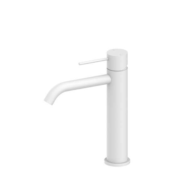 MECCA MID TALL BASIN MIXER MATTE WHITE