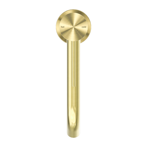 MECCA TALL BASIN MIXER BRUSHED GOLD