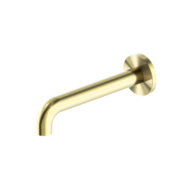MECCA BASIN/BATH SPOUT ONLY 120MM BRUSHED GOLD