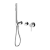 MECCA SHOWER MIXER DIVERTOR SYSTEM SEPARATE BACK PLATE CHROME