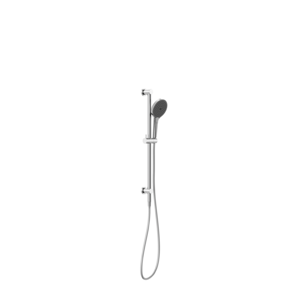 MECCA SHOWER RAIL WITH AIR SHOWER II CHROME
