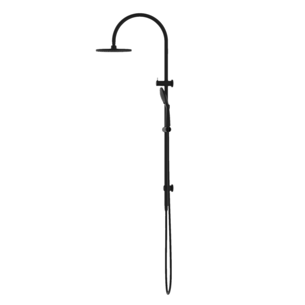 MECCA TWIN SHOWER WITH AIR SHOWER MATTE BLACK