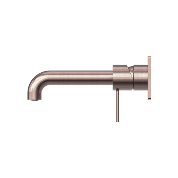 MECCA WALL BASIN/BATH MIXER 185MM BRUSHED BRONZE