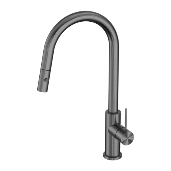 MECCA PULL OUT SINK MIXER WITH VEGIE SPRAY FUNCTION GUN METAL