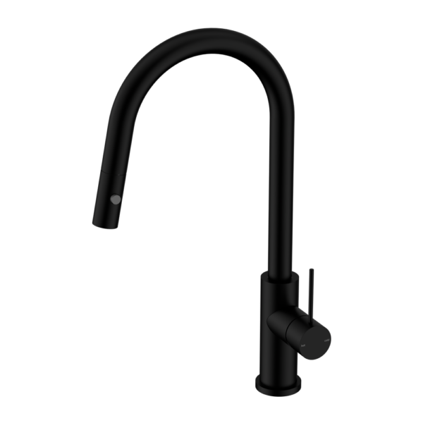MECCA PULL OUT SINK MIXER WITH VEGIE SPRAY FUNCTION MATTE BLACK
