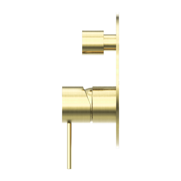 MECCA SHOWER MIXER WITH DIVERTOR BRUSHED GOLD