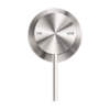 MECCA SHOWER MIXER 60MM PLATE BRUSHED NICKEL
