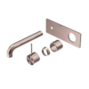 MECCA WALL BASIN/BATH MIXER HANDLE UP 230MM TRIM KITS ONLY BRUSHED BRONZE
