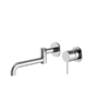 MECCA WALL BASIN/BATH MIXER SWIVEL SPOUT 225MM CHROME
