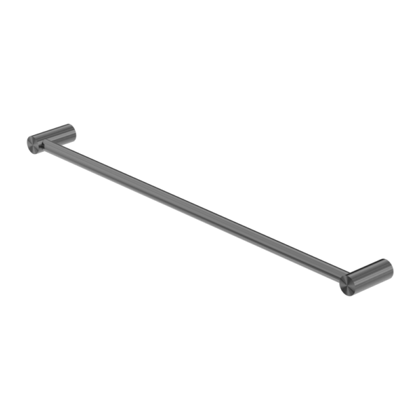 NEW MECCA SINGLE TOWEL RAIL 800MM GUN METAL