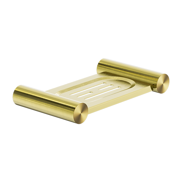 NEW MECCA SOAP DISH HOLDER BRUSHED GOLD