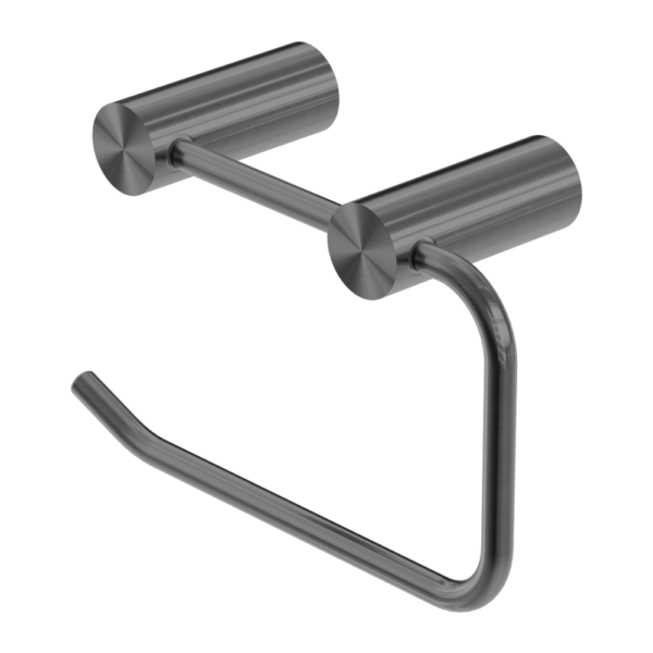 NEW MECCA TOILET ROLL HOLDER GUN METAL