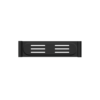 NEW MECCA METAL SHOWER SHELF MATTE BLACK