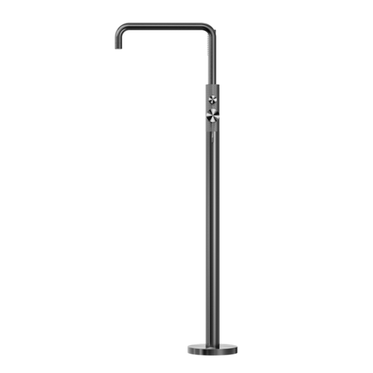 OPAL FREESTANDING BATH MIXER WITH HAND SHOWER GRAPHITE