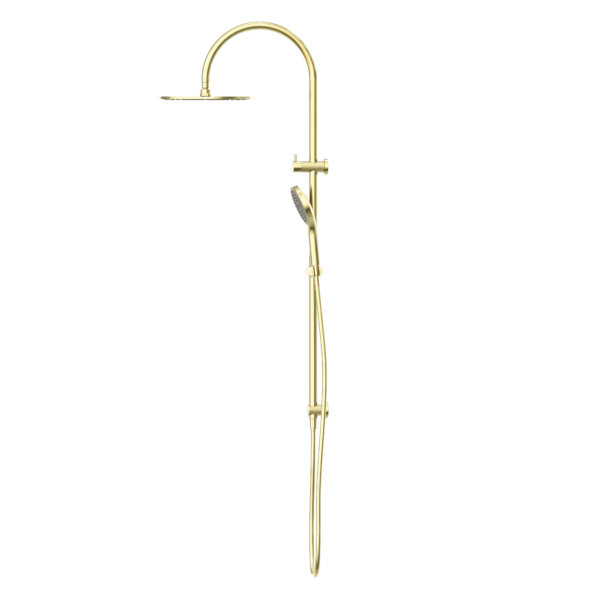 OPAL TWIN SHOWER WITH AIR SHOWER II BRUSHED GOLD