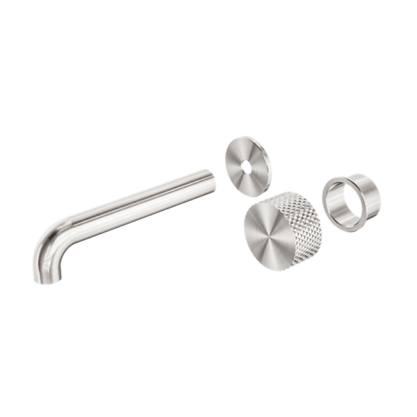 OPAL PROGRESSIVE WALL BASIN/BATH SET 120MM TRIM KITS ONLY BRUSHED NICKEL