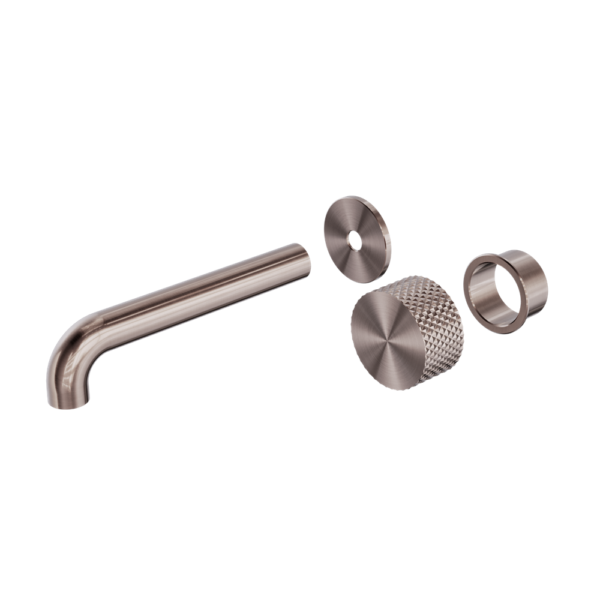 OPAL PROGRESSIVE WALL BASIN/BATH SET 230MM TRIM KITS ONLY BRUSHED BRONZE