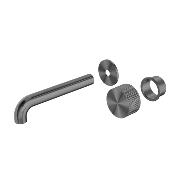 OPAL PROGRESSIVE WALL BASIN/BATH SET 230MM TRIM KITS ONLY GRAPHITE