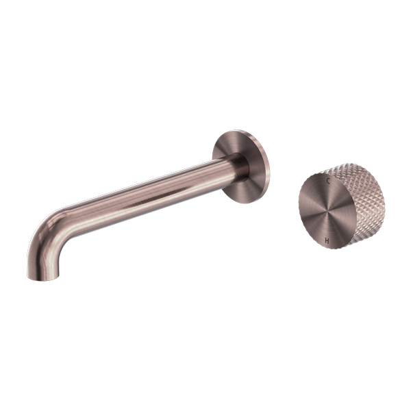 OPAL PROGRESSIVE WALL BASIN/BATH SET 260MM BRUSHED BRONZE