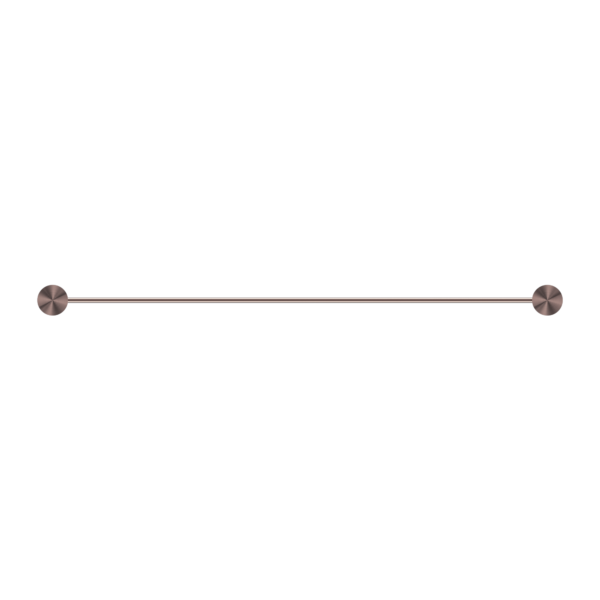 OPAL SINGLE TOWEL RAIL 800MM BRUSHED BRONZE
