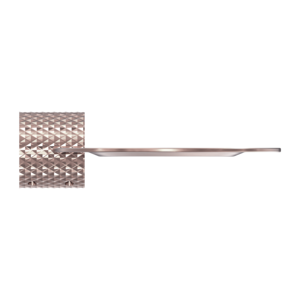 OPAL METAL SHOWER SHELF BRUSHED BRONZE