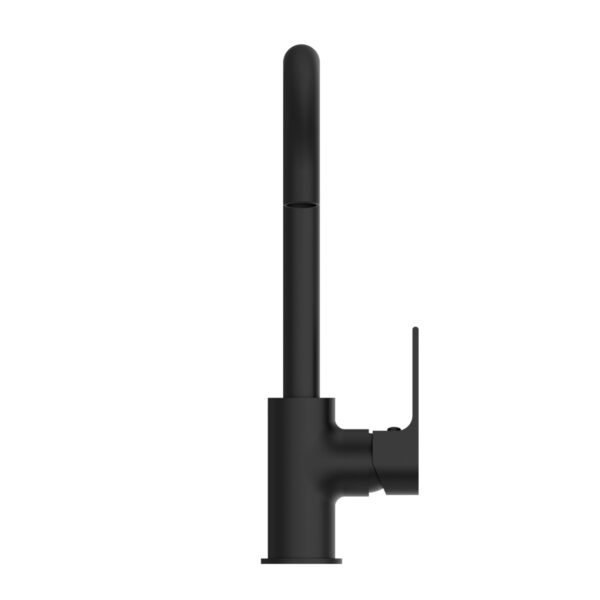 BIANCA KTICHEN MIXER GOOSENECK SPOUT MATTE BLACK