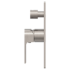BIANCA SHOWER MIXER WITH DIVERTOR BRUSHED NICKEL