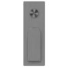 BIANCA SHOWER MIXER WITH DIVERTOR GUN METAL