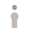 BIANCA SHOWER MIXER WITH DIVERTOR SEPARATE BACK PLATE BRUSHED NICKEL