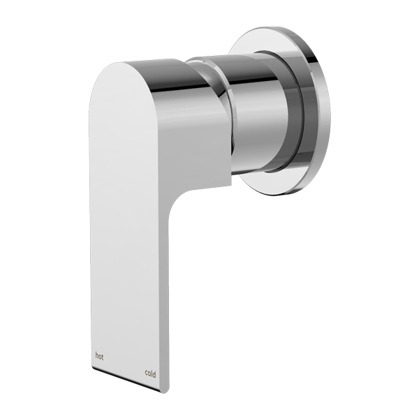 BIANCA SHOWER MIXER 80MM PLATE CHROME
