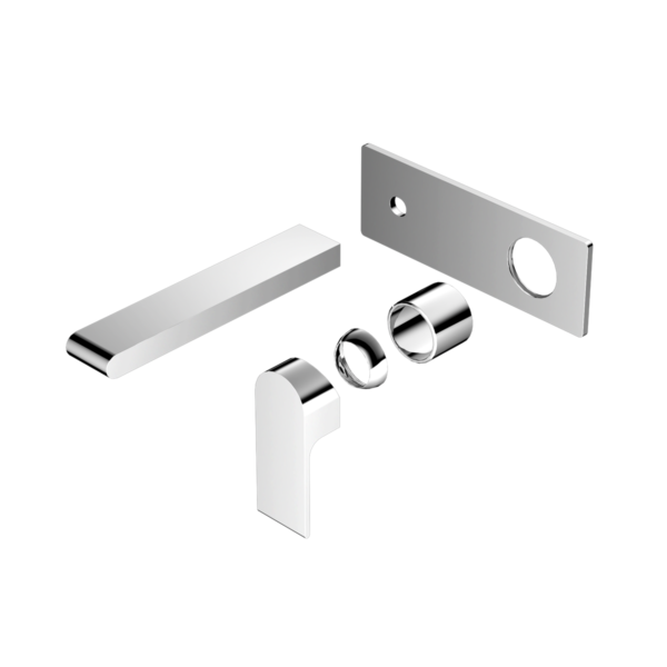BIANCA WALL BASIN/BATH MIXER 187MM TRIM KITS ONLY CHROME